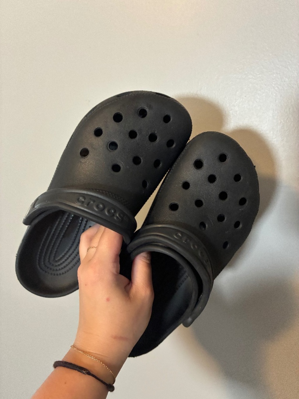 Black Crocs